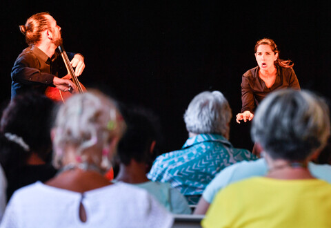 Concert ? Goupil ? les compagnons de Pierre Menard theatre musical et mime